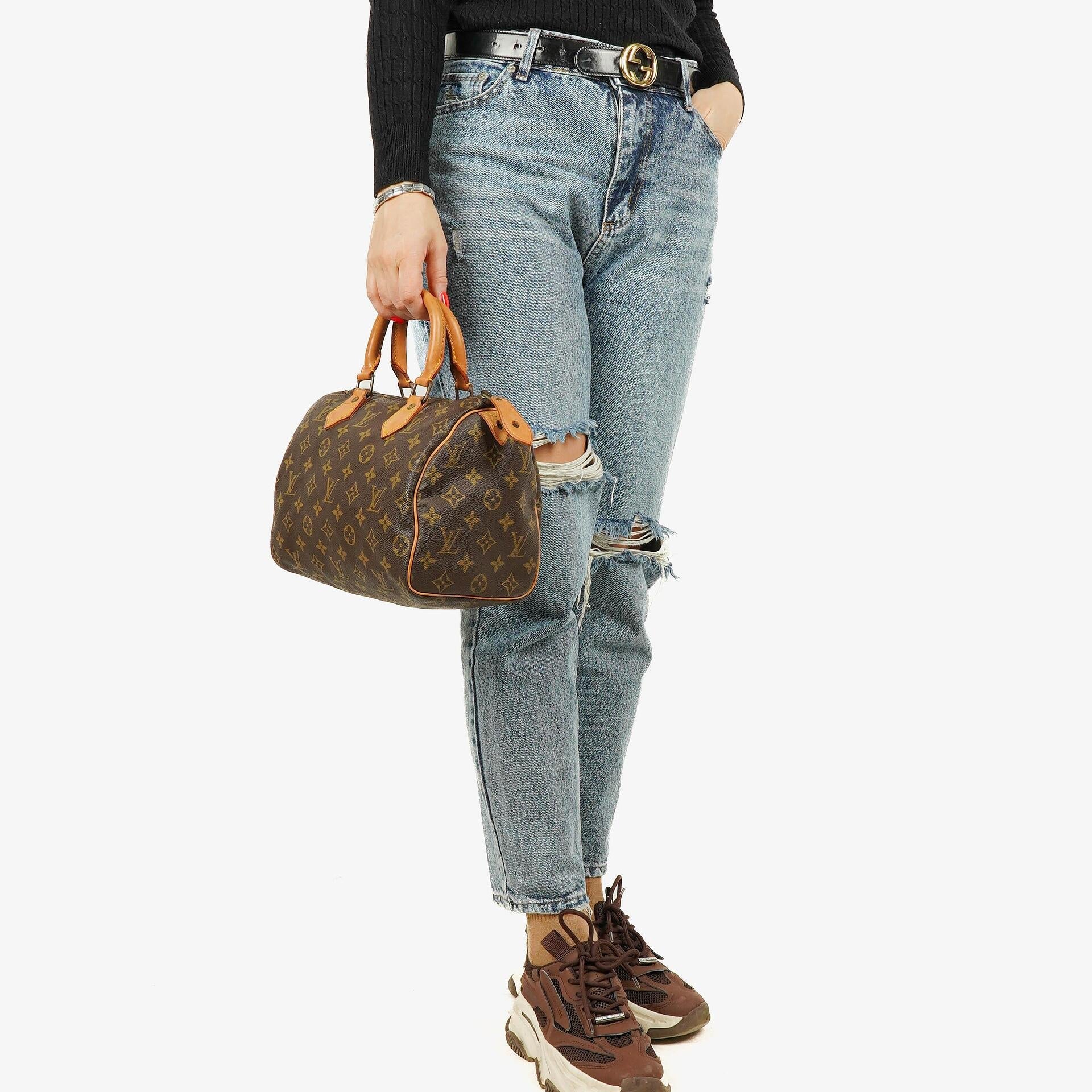 Louis Vuitton Speedy 25 Tasche aus Monogram Canvas