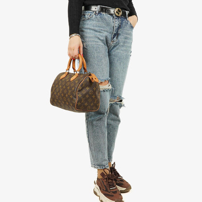 Louis Vuitton Speedy 25 Tasche aus Monogram Canvas