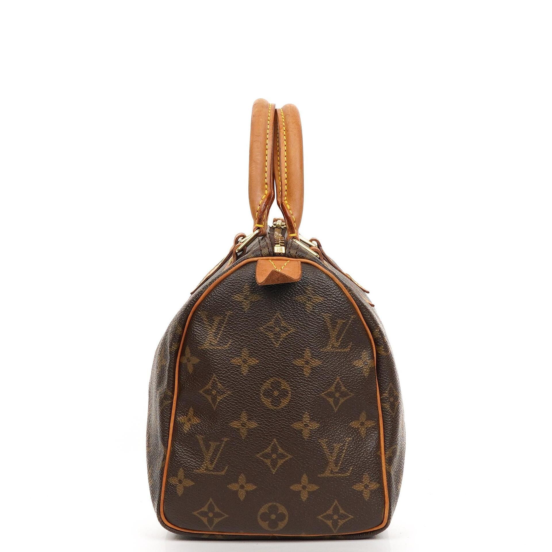 Louis Vuitton Speedy 25 Monogram Canvas Handtasche Sehr gut