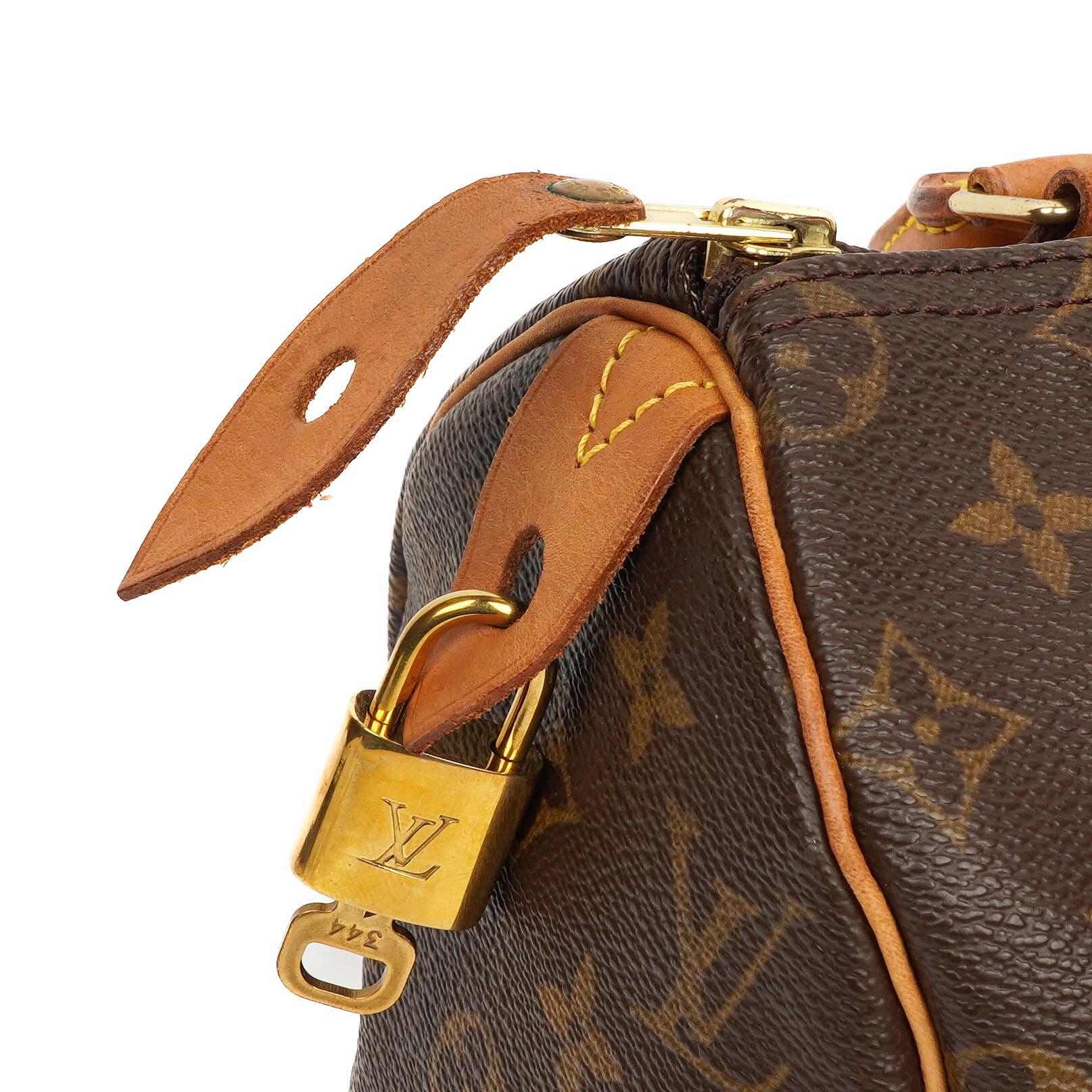Louis Vuitton Speedy 25 Monogram Canvas Handtasche Sehr gut