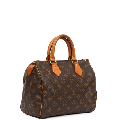 Louis Vuitton Speedy 25 Monogram Canvas Handtasche Sehr gut