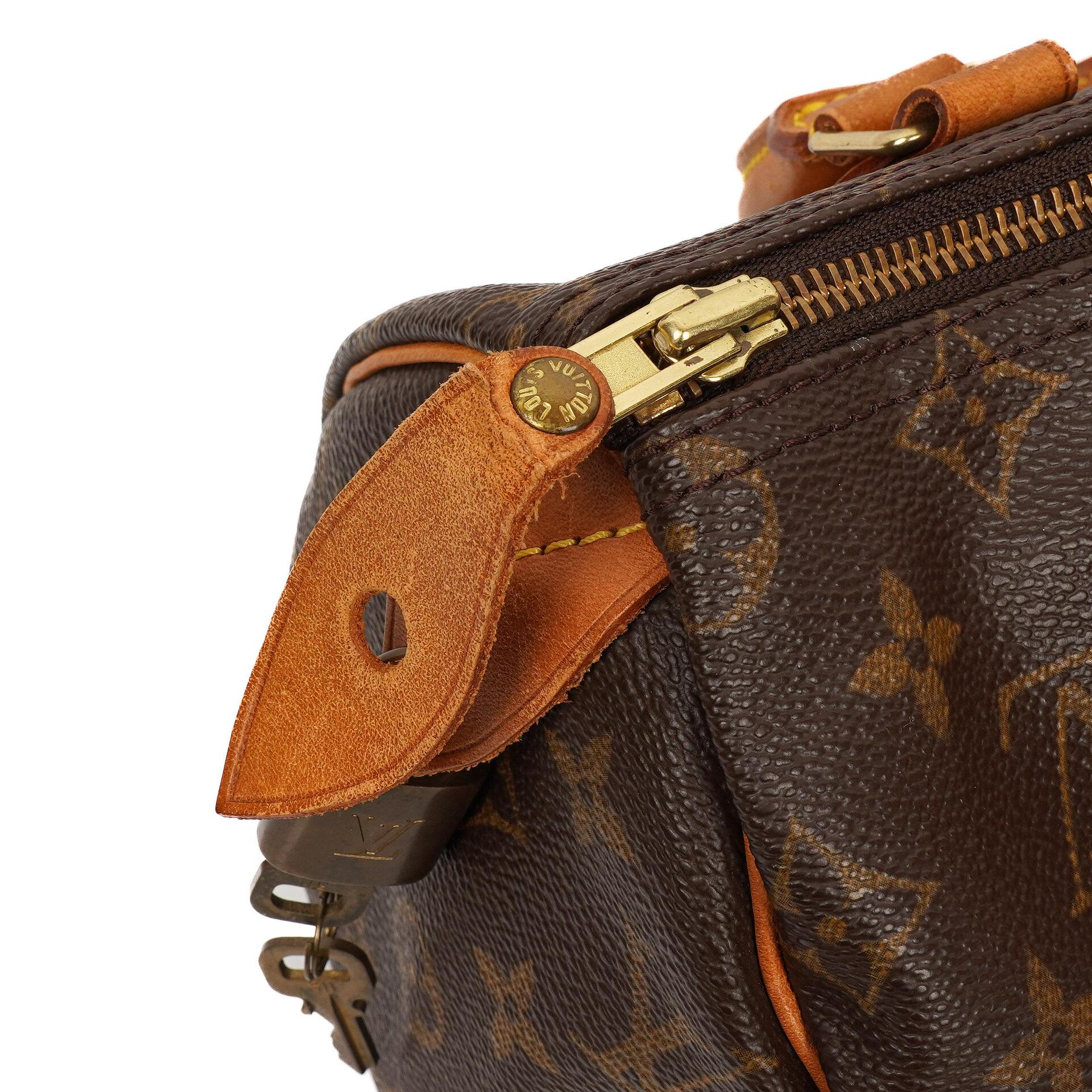 Louis Vuitton Speedy 25 Monogram Canvas Handtasche Sehr gut