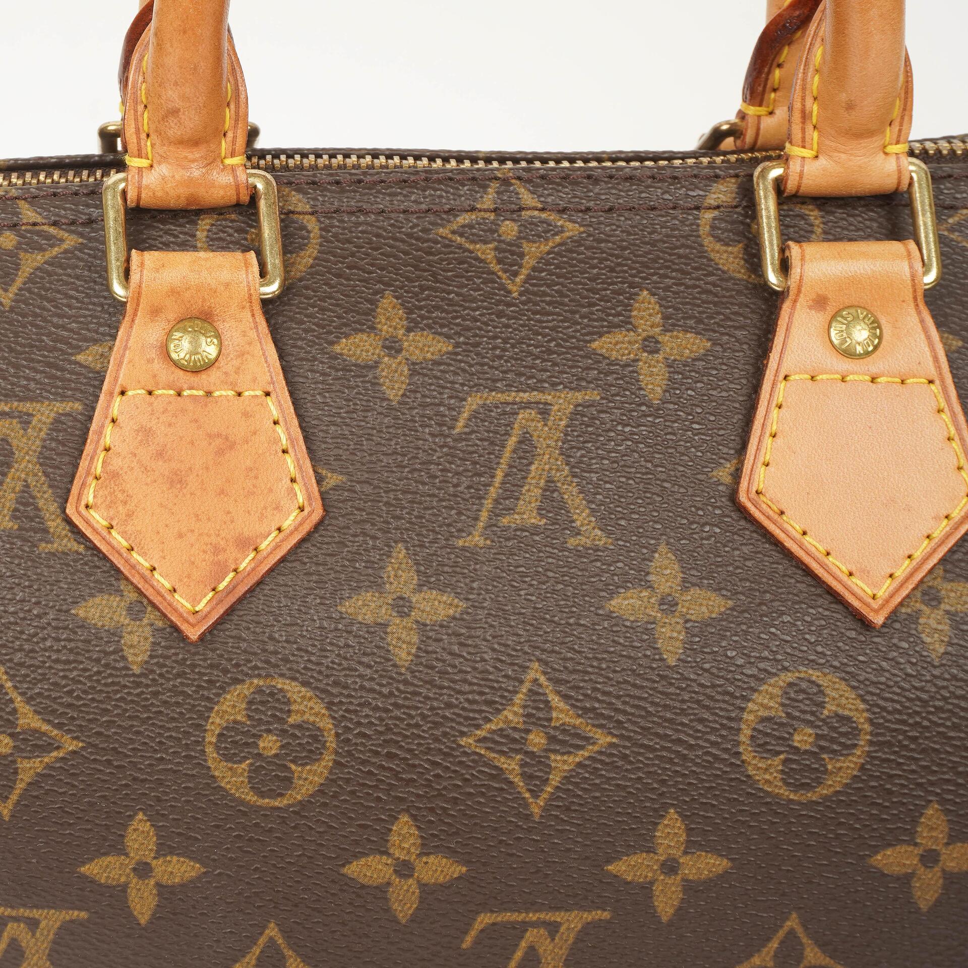 Louis Vuitton Speedy 25 Monogram Canvas Handtasche Sehr gut