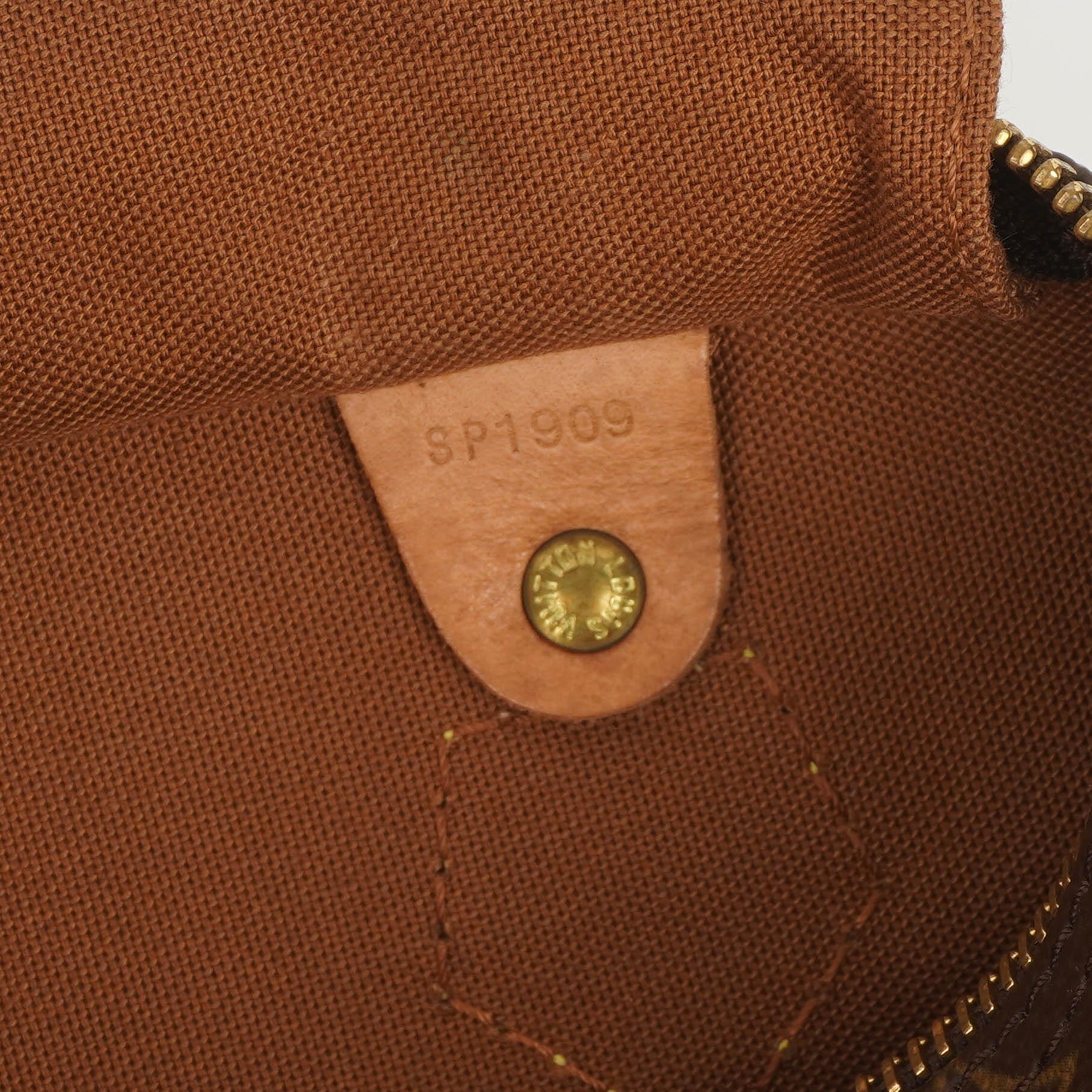 Louis Vuitton Speedy 25 Monogram Canvas Handtasche Sehr gut