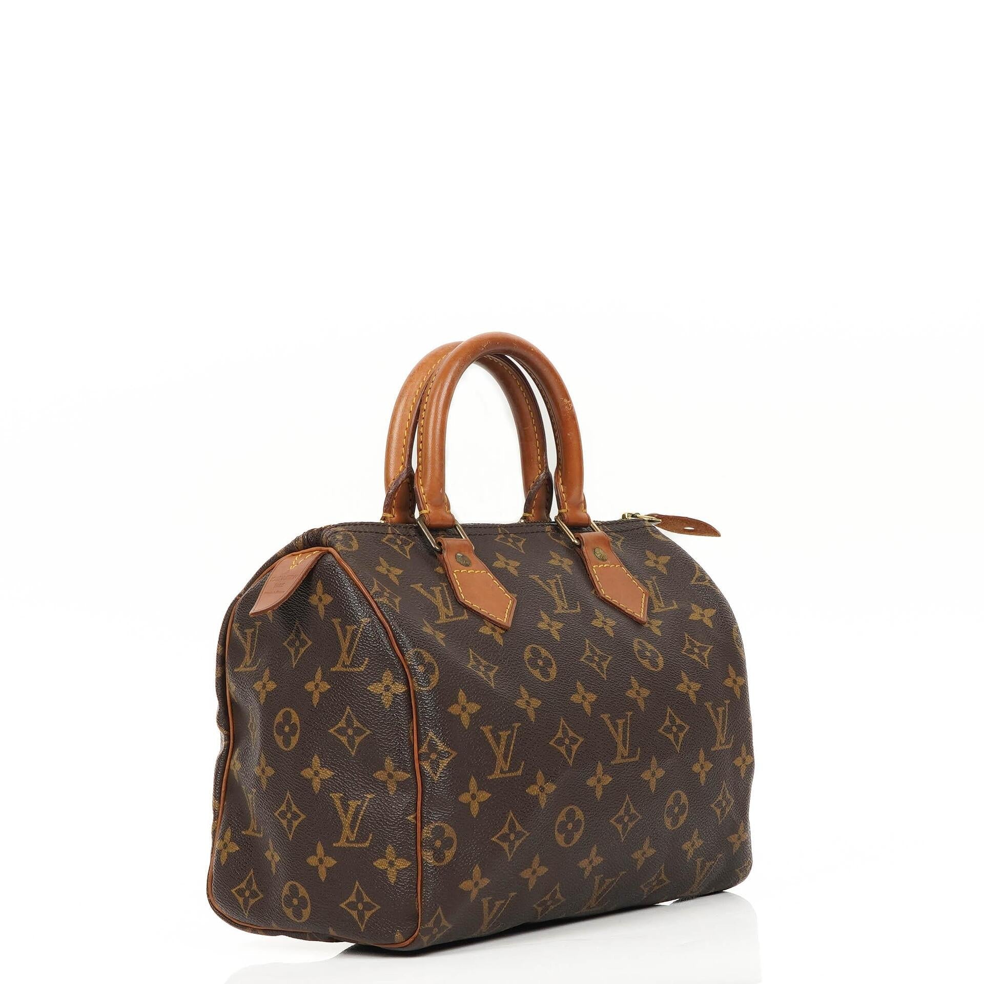 Louis Vuitton Speedy 25 Handtasche aus Monogram Canvas