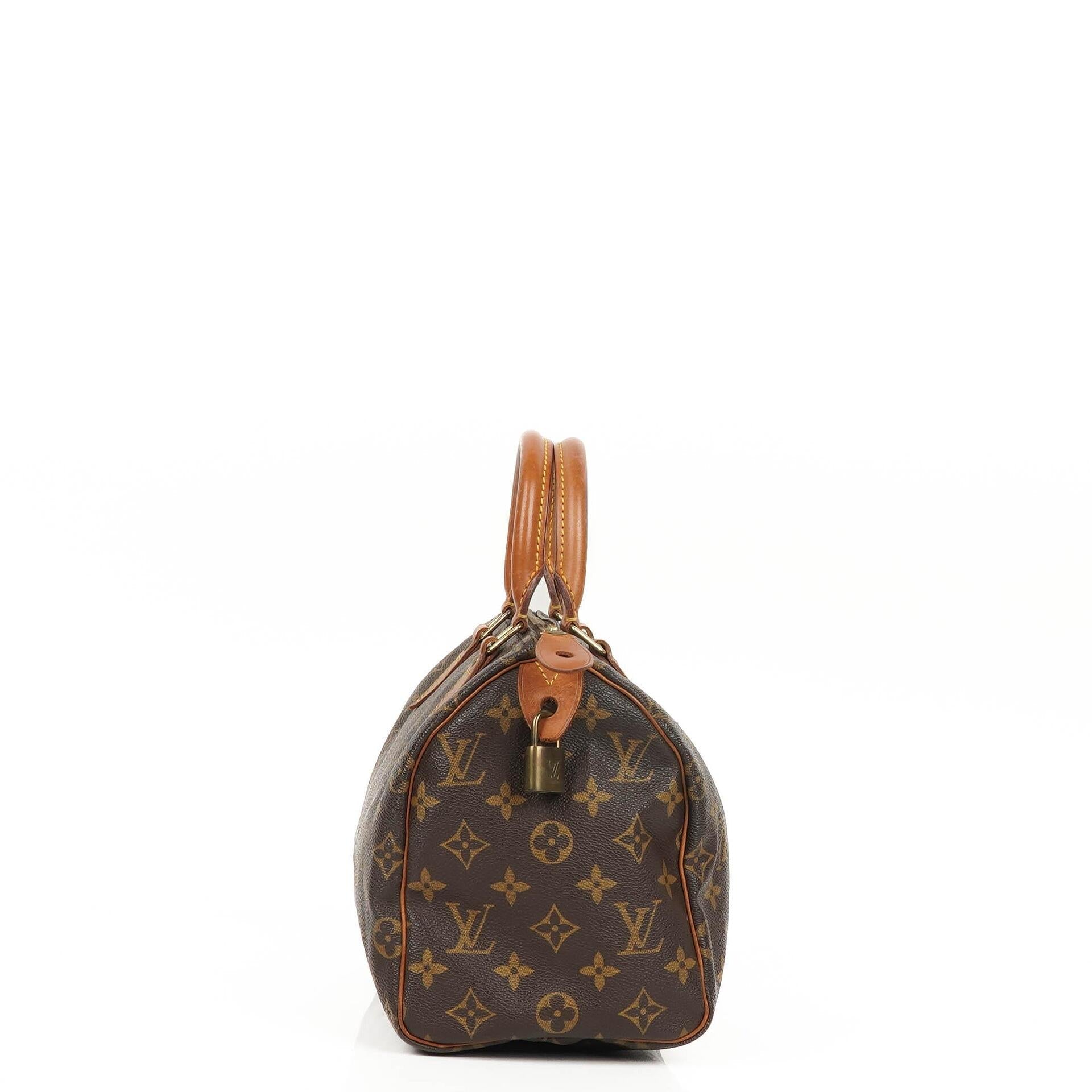 Louis Vuitton Speedy 25 Handtasche aus Monogram Canvas