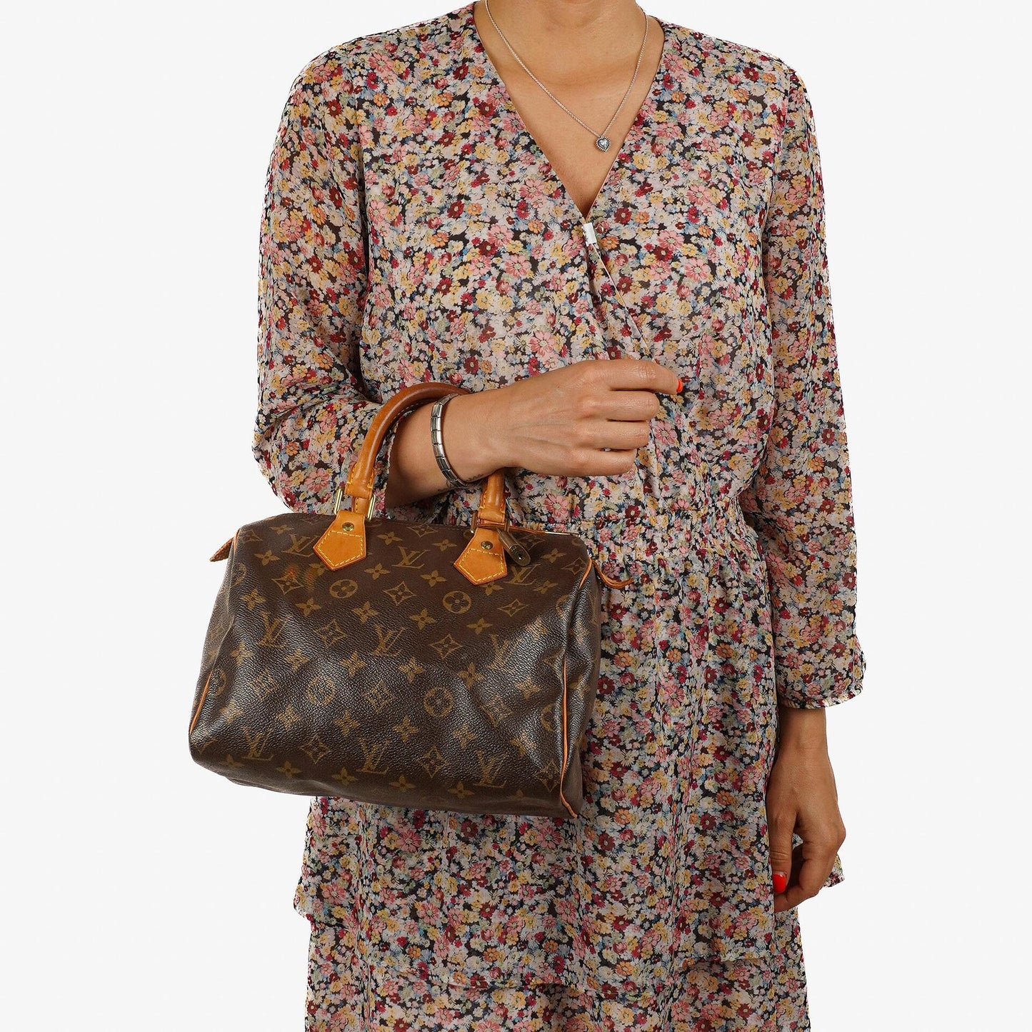 Louis Vuitton Speedy 25 Handtasche aus Monogram Canvas