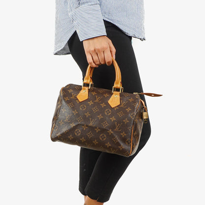 Louis Vuitton Speedy 25 Monogram Canvas Handtasche