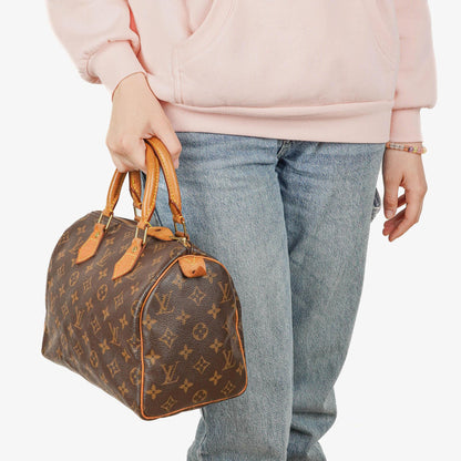 Louis Vuitton Speedy 25 Handtasche aus Monogram Canvas