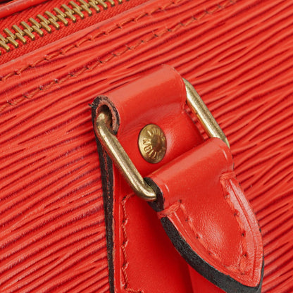 Louis Vuitton Speedy 25 Handtasche aus rotem Epi-Leder