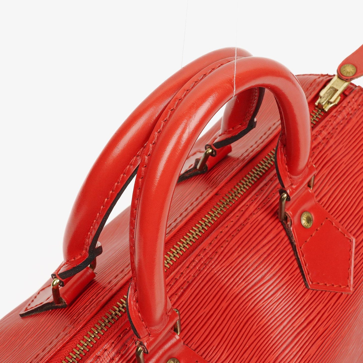 Louis Vuitton Speedy 25 Handtasche aus rotem Epi-Leder