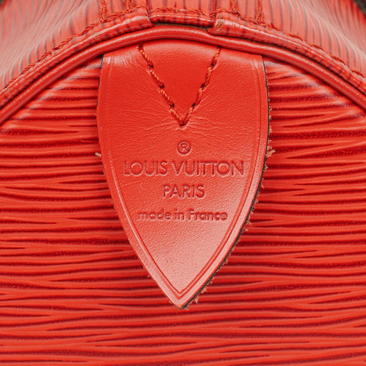 Louis Vuitton Speedy 25 Handtasche aus rotem Epi-Leder