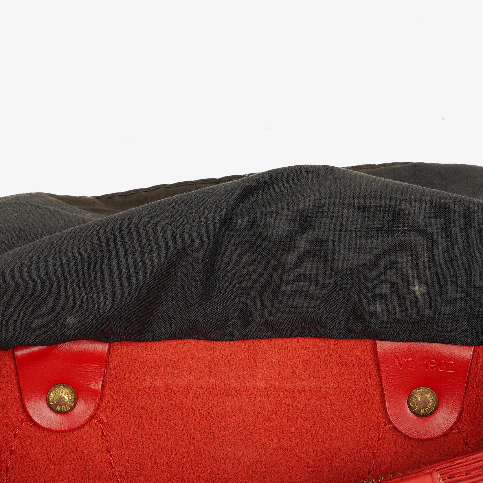 Louis Vuitton Speedy 25 Handtasche aus rotem Epi-Leder