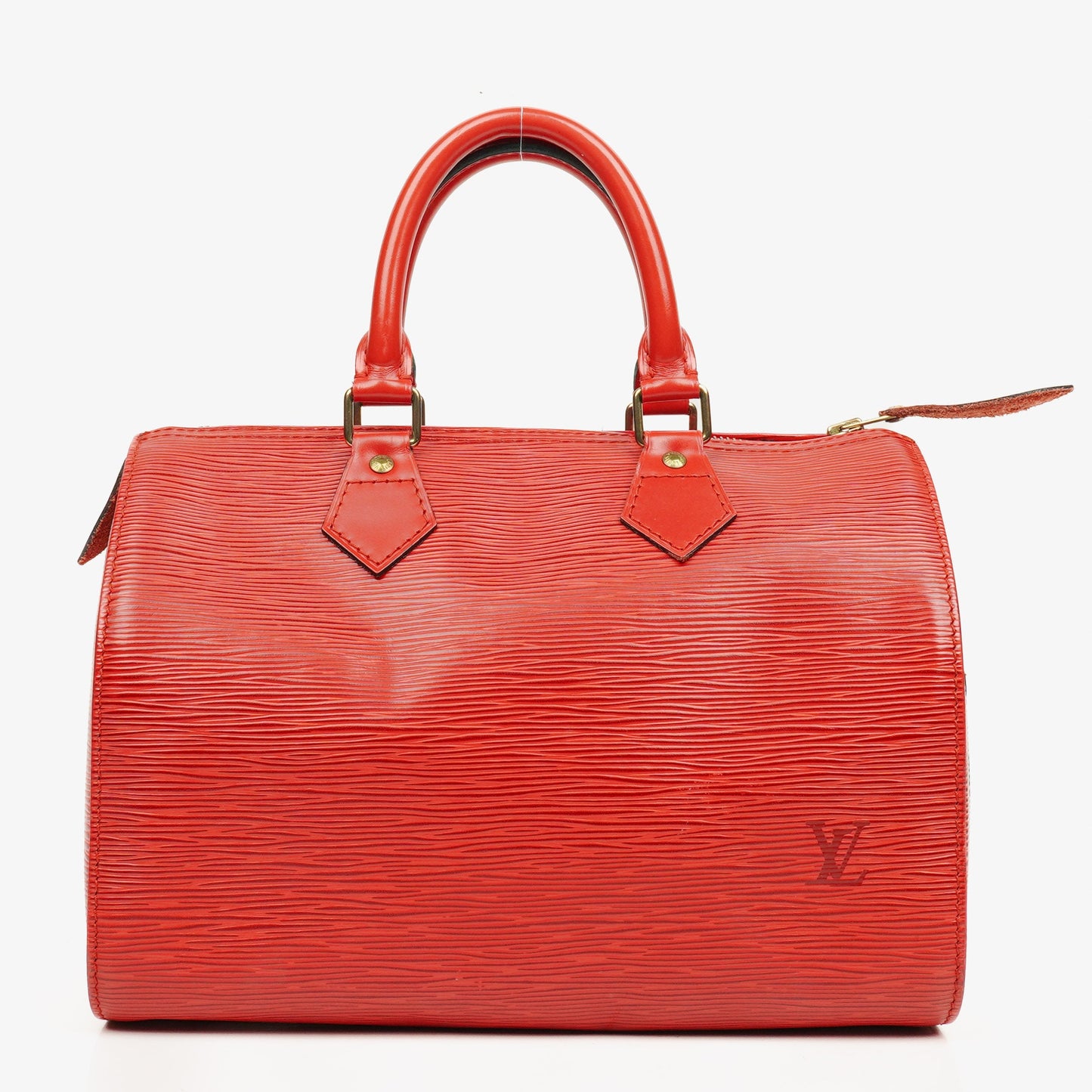 Louis Vuitton Speedy 25 Handtasche aus rotem Epi-Leder