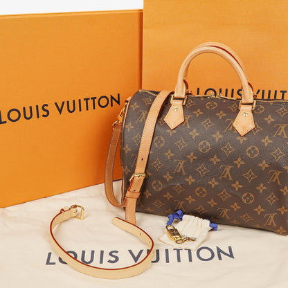 Louis Vuitton Speedy 30 Bandoulière Handtasche aus Monogram Canvas