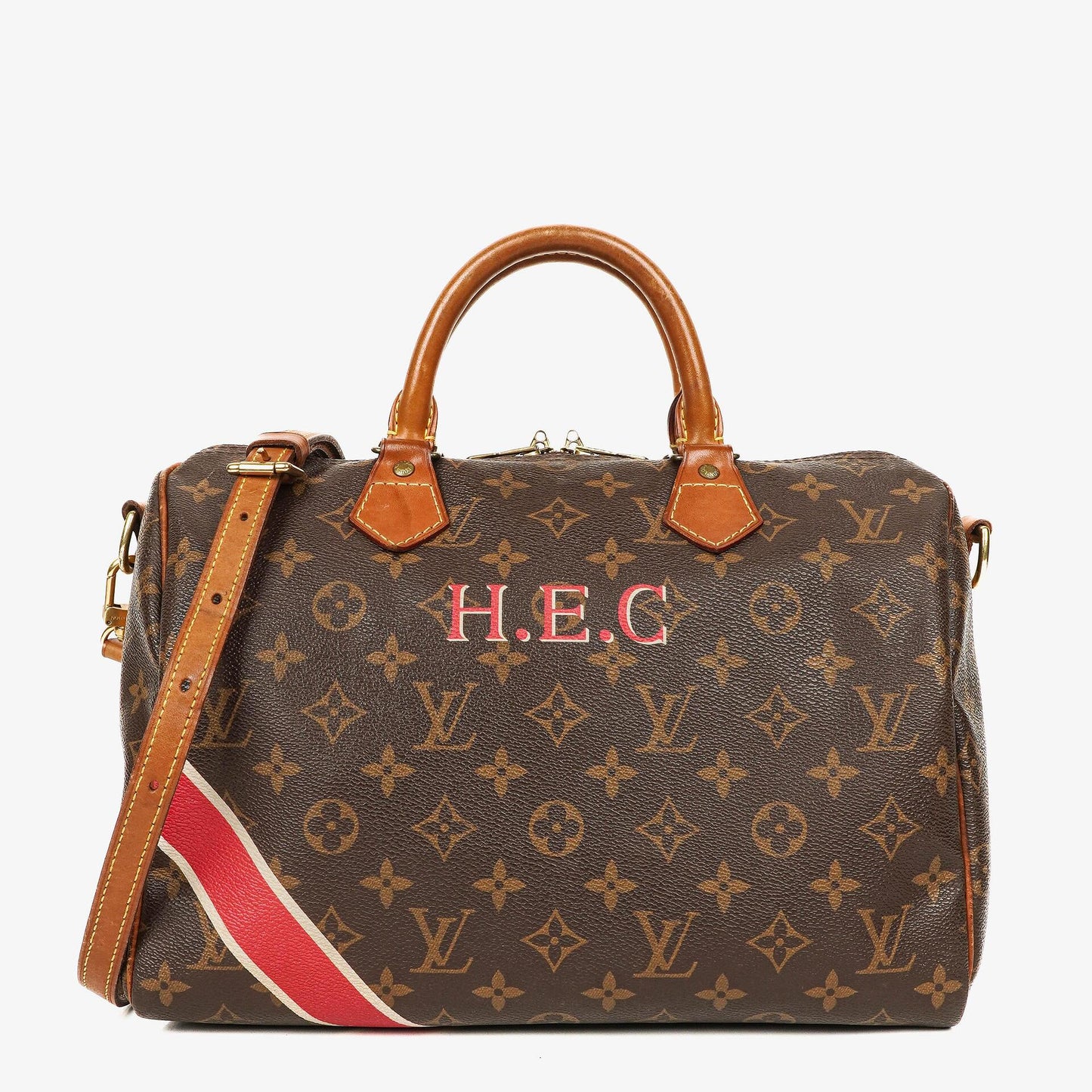 Louis Vuitton Speedy 30 Bandoulière Monogram Canvas Handtasche