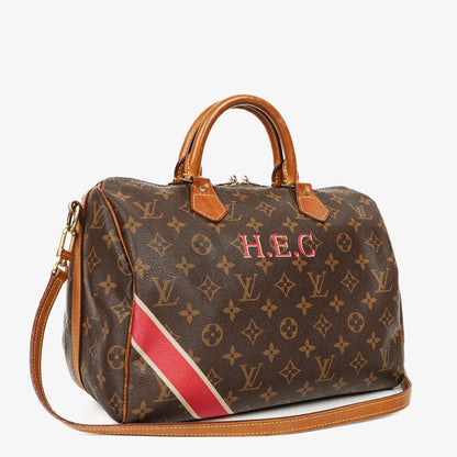 Louis Vuitton Speedy 30 Bandoulière Monogram Canvas Handtasche