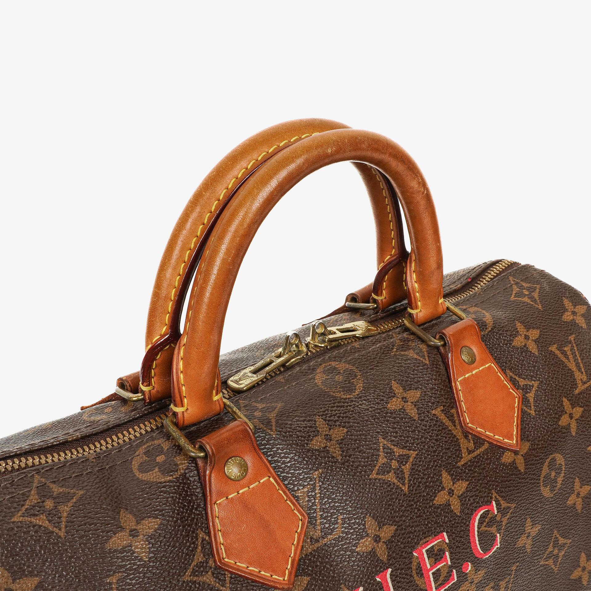 Louis Vuitton Speedy 30 Bandoulière Monogram Canvas Handtasche