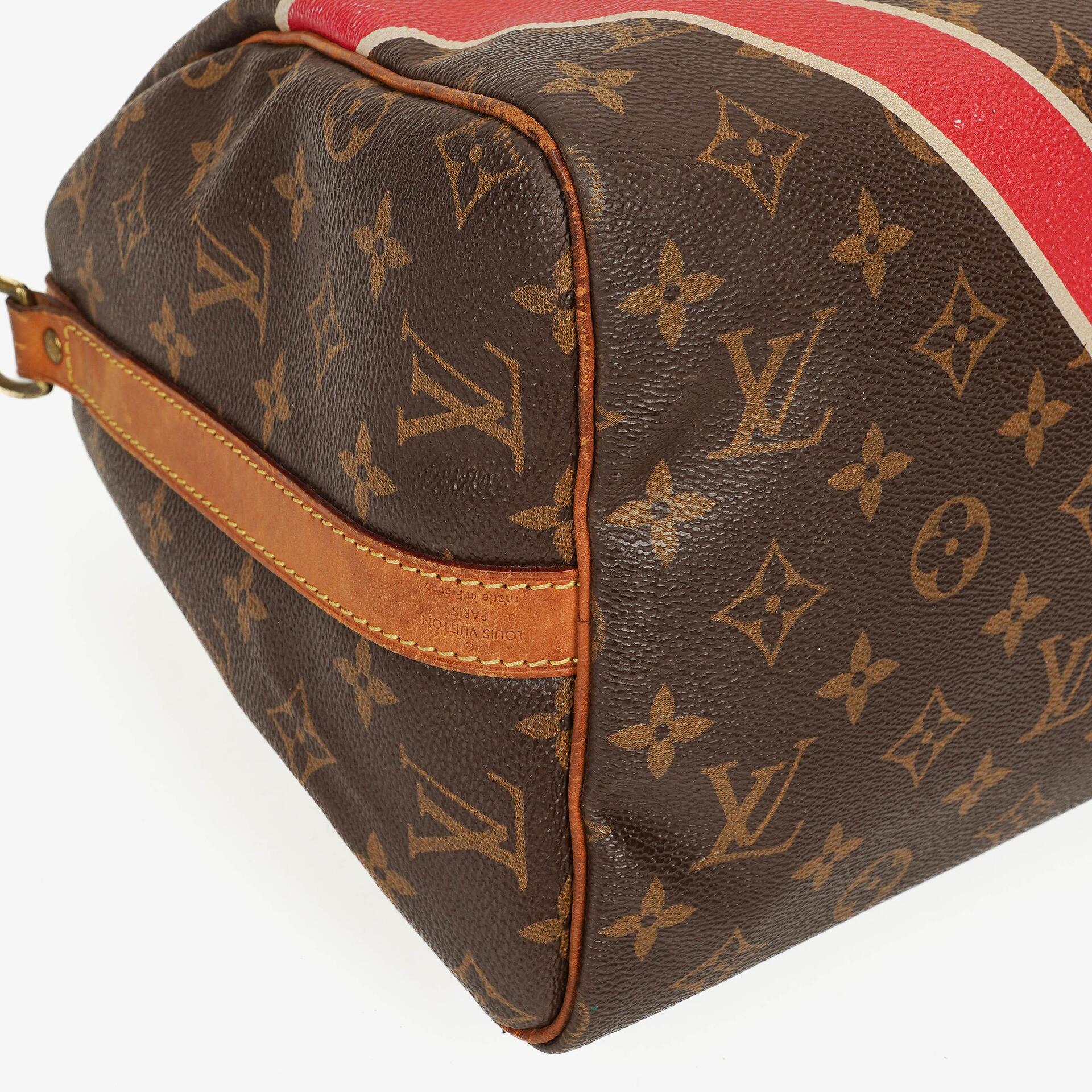 Louis Vuitton Speedy 30 Bandoulière Monogram Canvas Handtasche