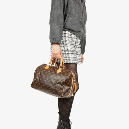 Louis Vuitton Speedy 30 Bandouliere Handtasche aus Monogram Canvas