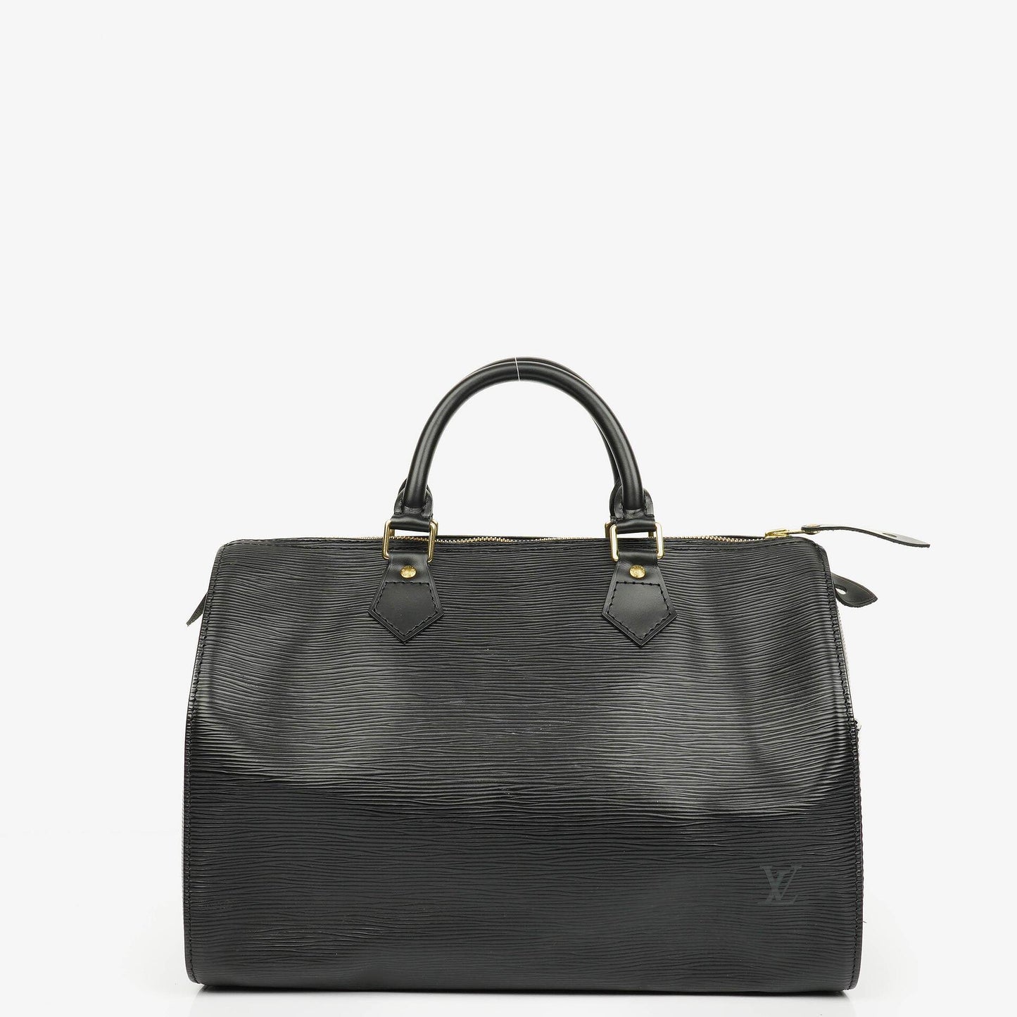 Louis Vuitton Speedy 30 Tasche aus schwarzem Epi-Leder