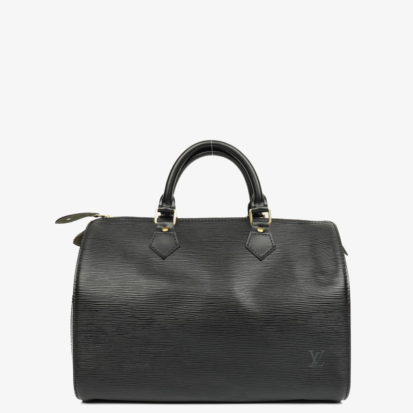 Louis Vuitton Speedy 30 Tasche aus schwarzem Epi-Leder