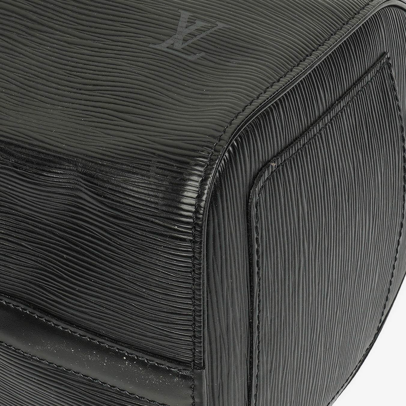 Louis Vuitton Speedy 30 Tasche aus schwarzem Epi-Leder