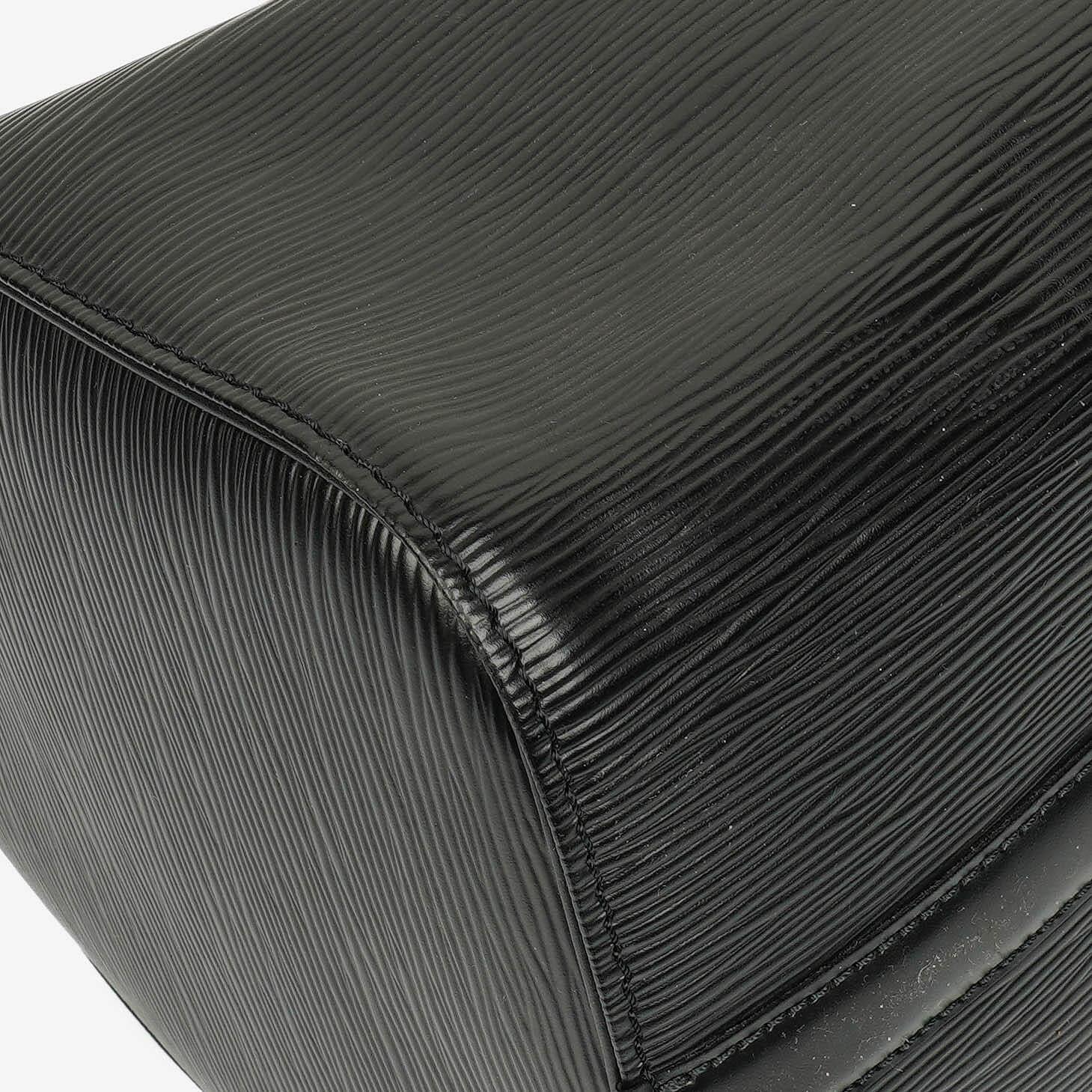 Louis Vuitton Speedy 30 Tasche aus schwarzem Epi-Leder