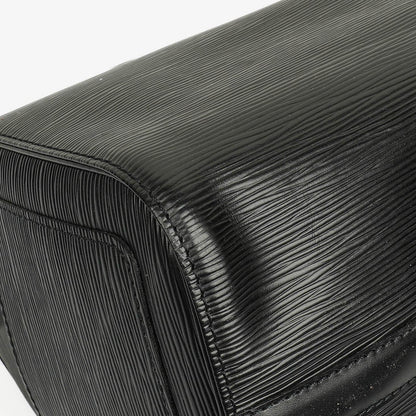 Louis Vuitton Speedy 30 Tasche aus schwarzem Epi-Leder