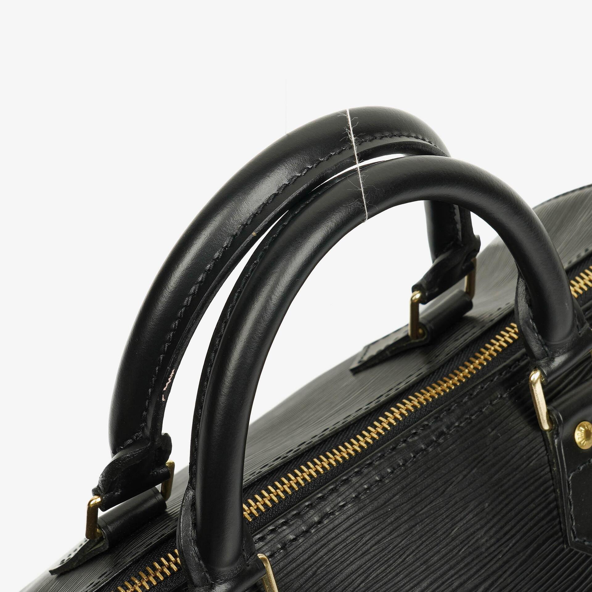 Louis Vuitton Speedy 30 Tasche aus schwarzem Epi-Leder