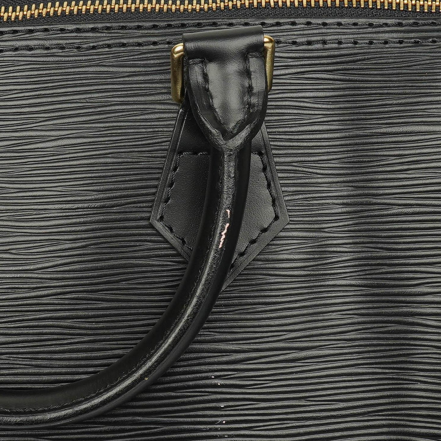 Louis Vuitton Speedy 30 Tasche aus schwarzem Epi-Leder