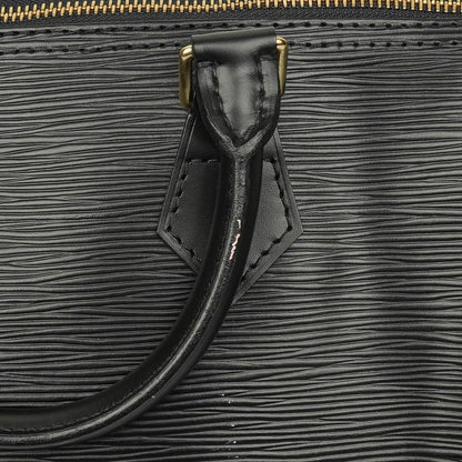 Louis Vuitton Speedy 30 Tasche aus schwarzem Epi-Leder