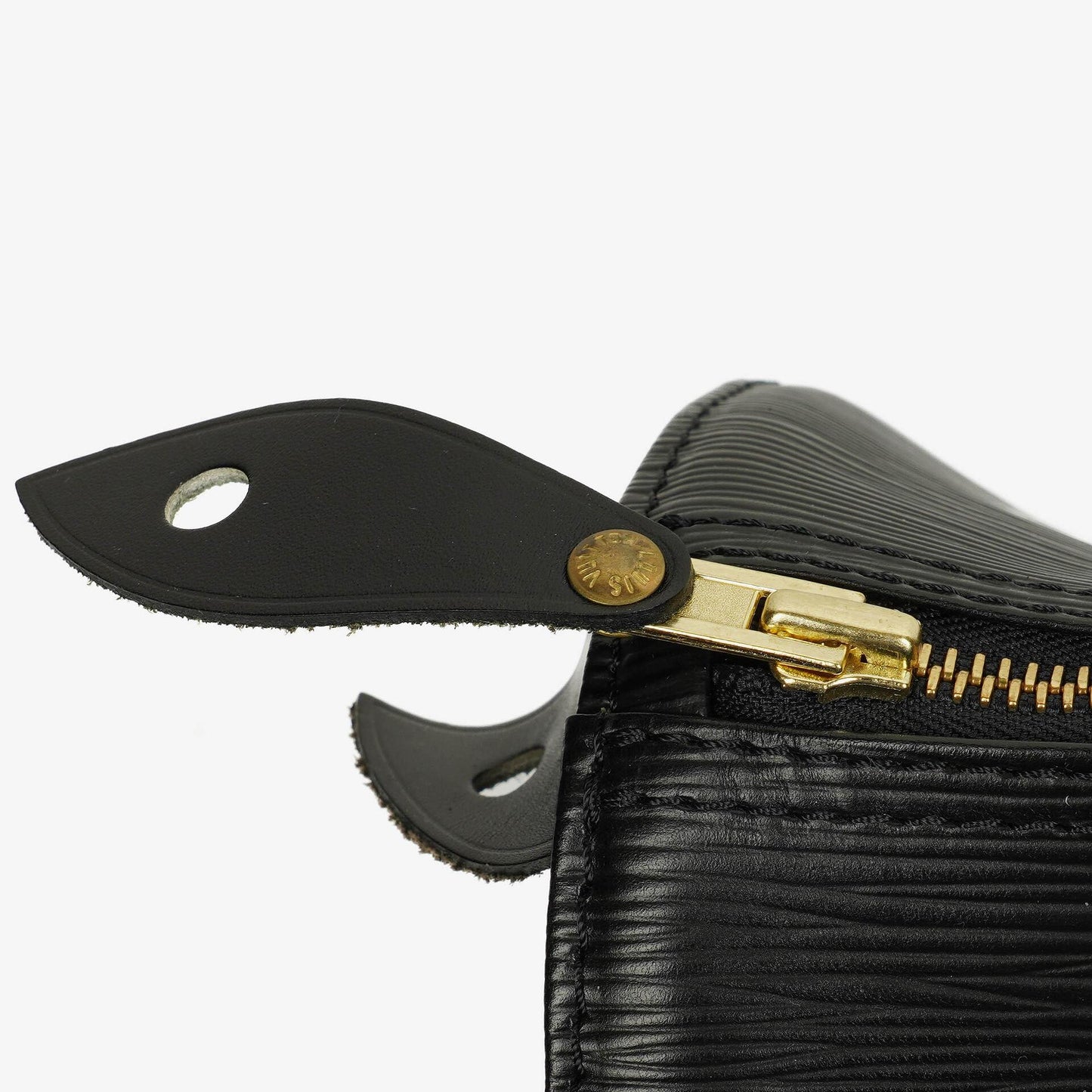 Louis Vuitton Speedy 30 Tasche aus schwarzem Epi-Leder