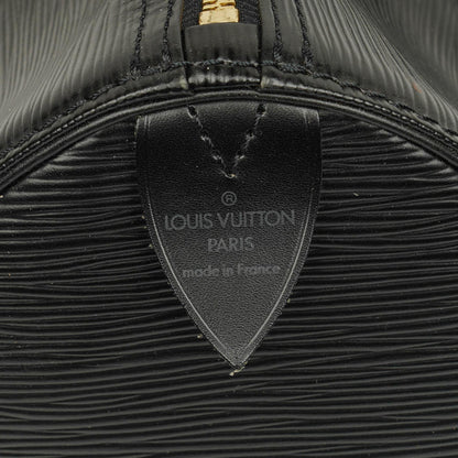 Louis Vuitton Speedy 30 Tasche aus schwarzem Epi-Leder