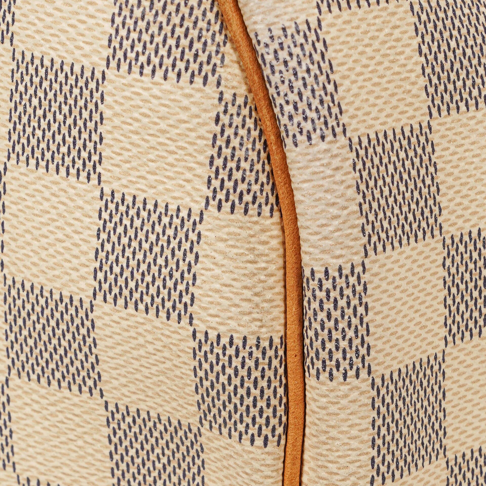 Louis Vuitton Speedy 30 Handtasche aus Damier Azur beschichtetem Canvas