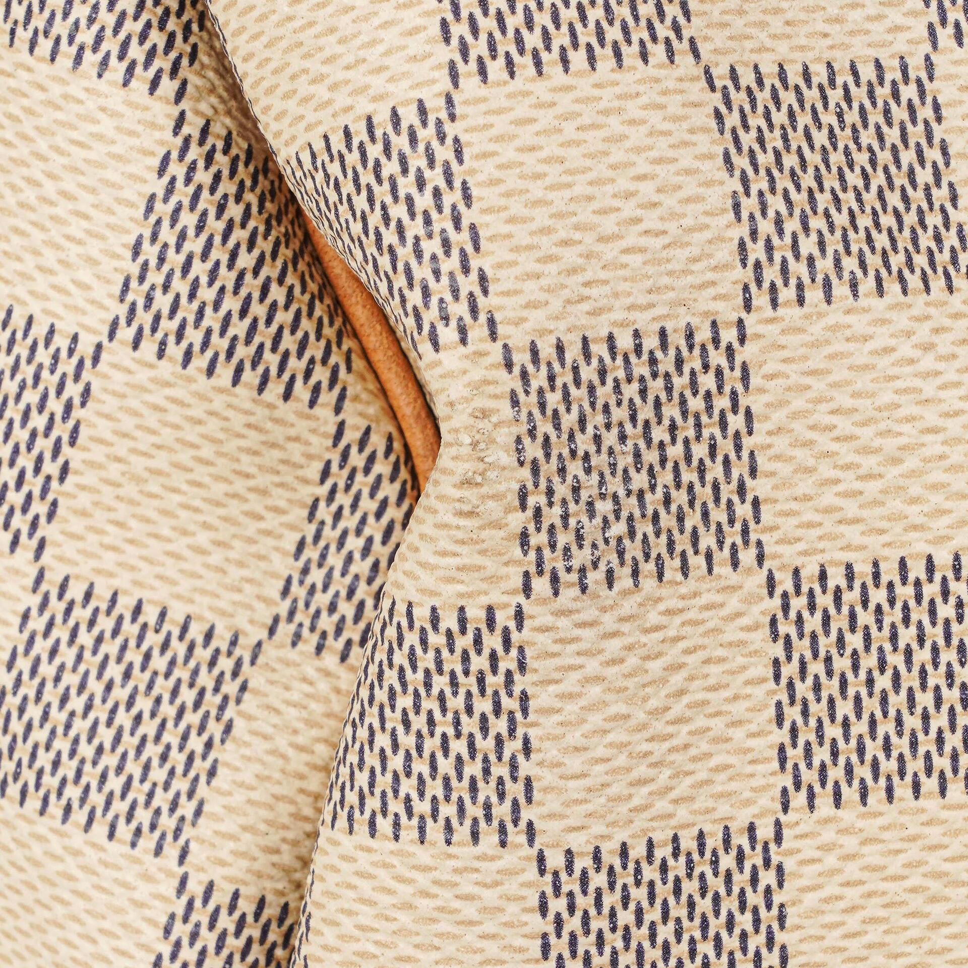 Louis Vuitton Speedy 30 Handtasche aus Damier Azur beschichtetem Canvas