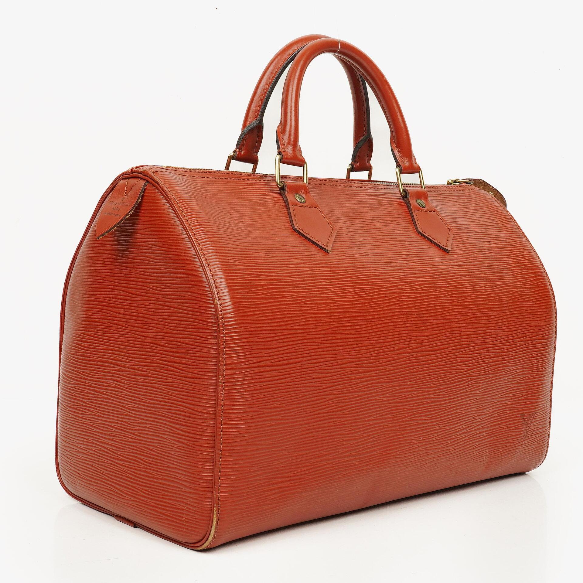 Louis Vuitton Speedy 30 Tasche aus Kenyan Fawn Epi Leder