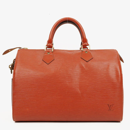 Louis Vuitton Speedy 30 Tasche aus Kenyan Fawn Epi Leder