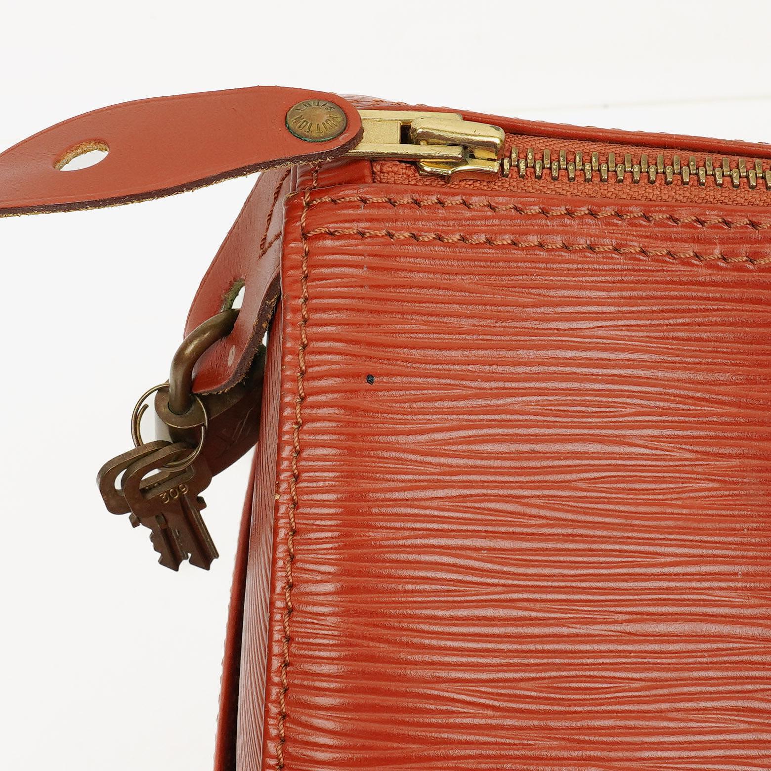 Louis Vuitton Speedy 30 Tasche aus Kenyan Fawn Epi Leder