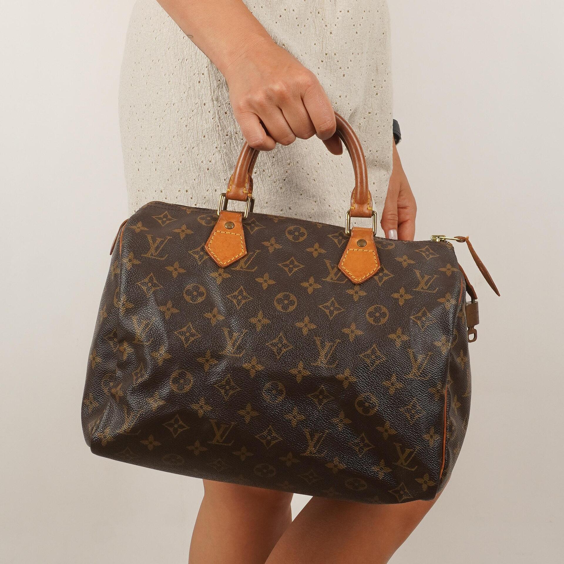 Louis Vuitton Speedy 30 Monogram Canvas Tasche