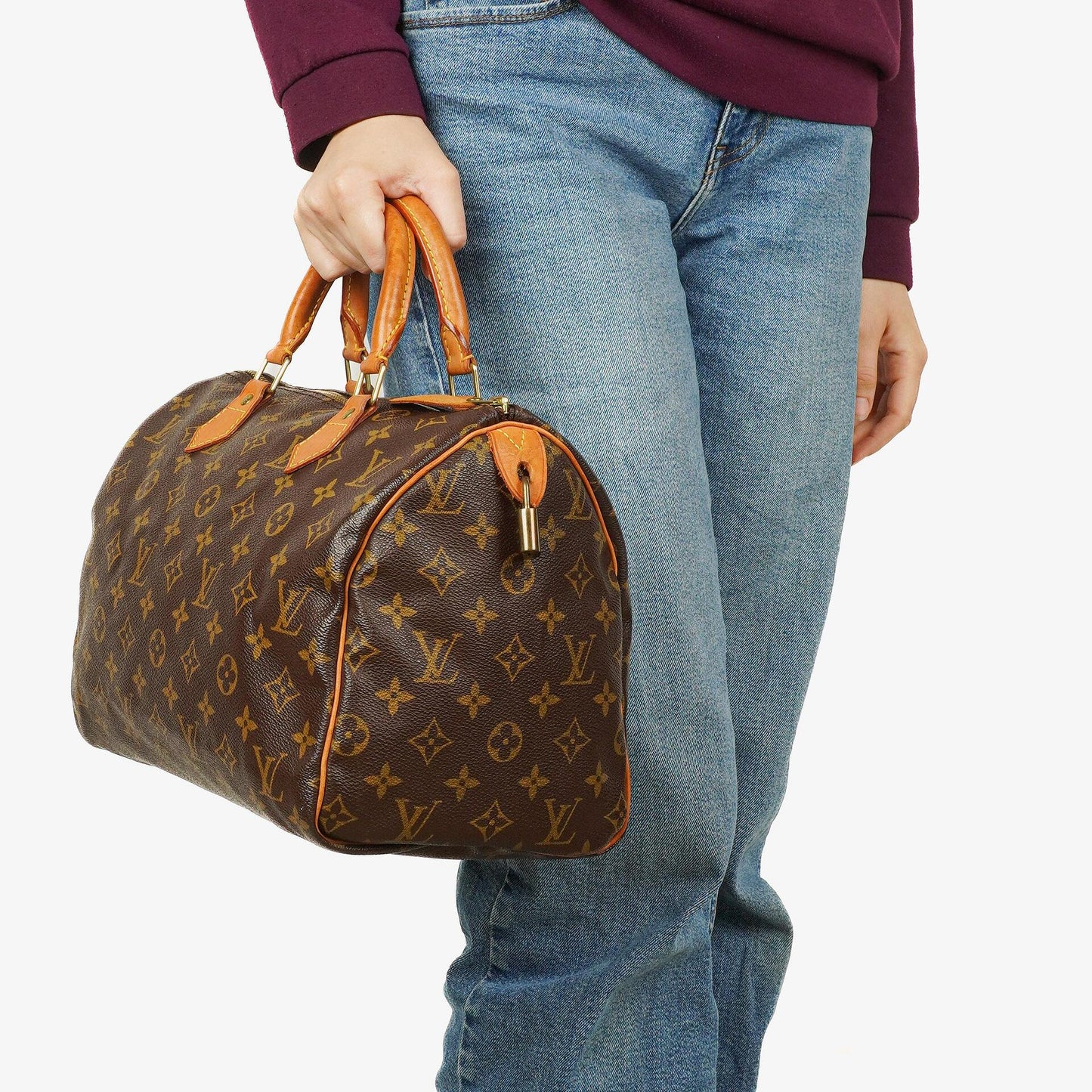 Louis Vuitton Speedy 30 Tasche aus Monogram Canvas