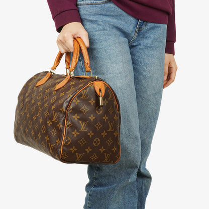 Louis Vuitton Speedy 30 Tasche aus Monogram Canvas