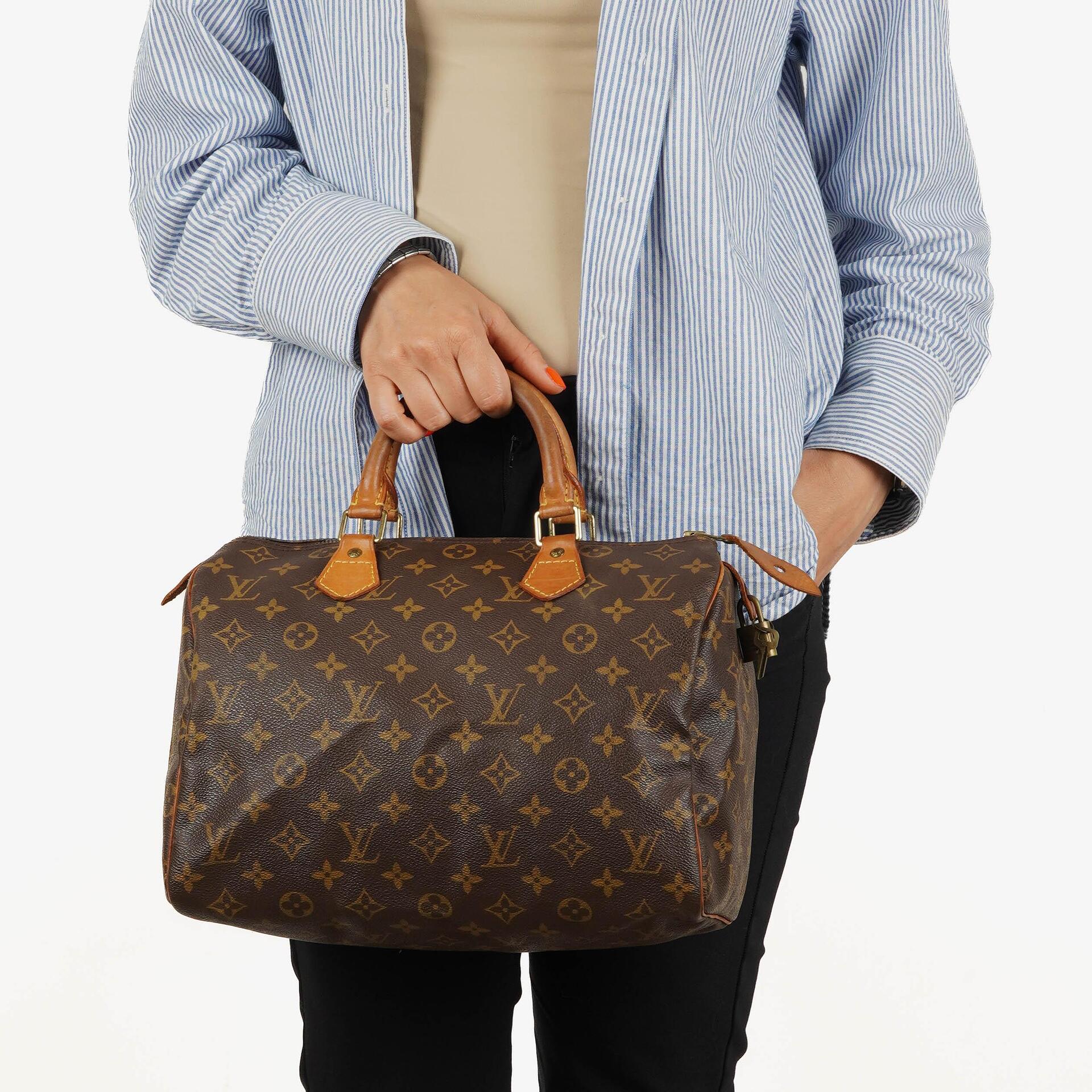 Louis Vuitton Speedy 30 Monogram Canvas Handtasche