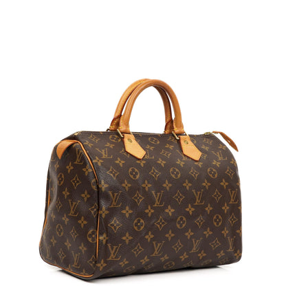 Louis Vuitton Speedy 30 Monogram Canvas Handtasche Sehr gut