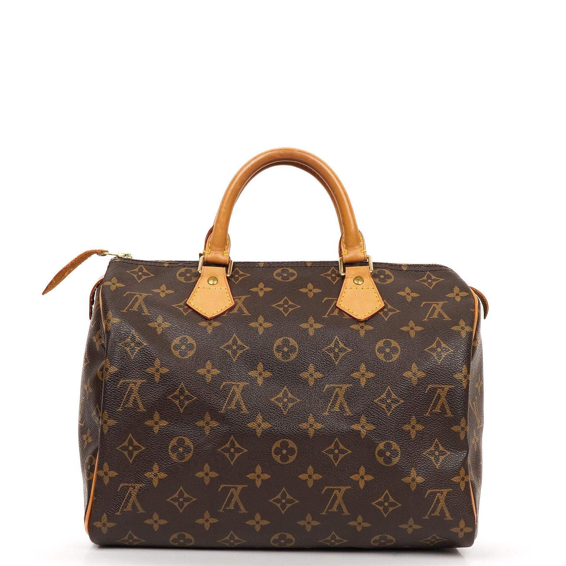 Louis Vuitton Speedy 30 Monogram Canvas Handtasche Sehr gut