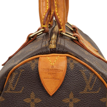 Louis Vuitton Speedy 30 Monogram Canvas Handtasche Gut