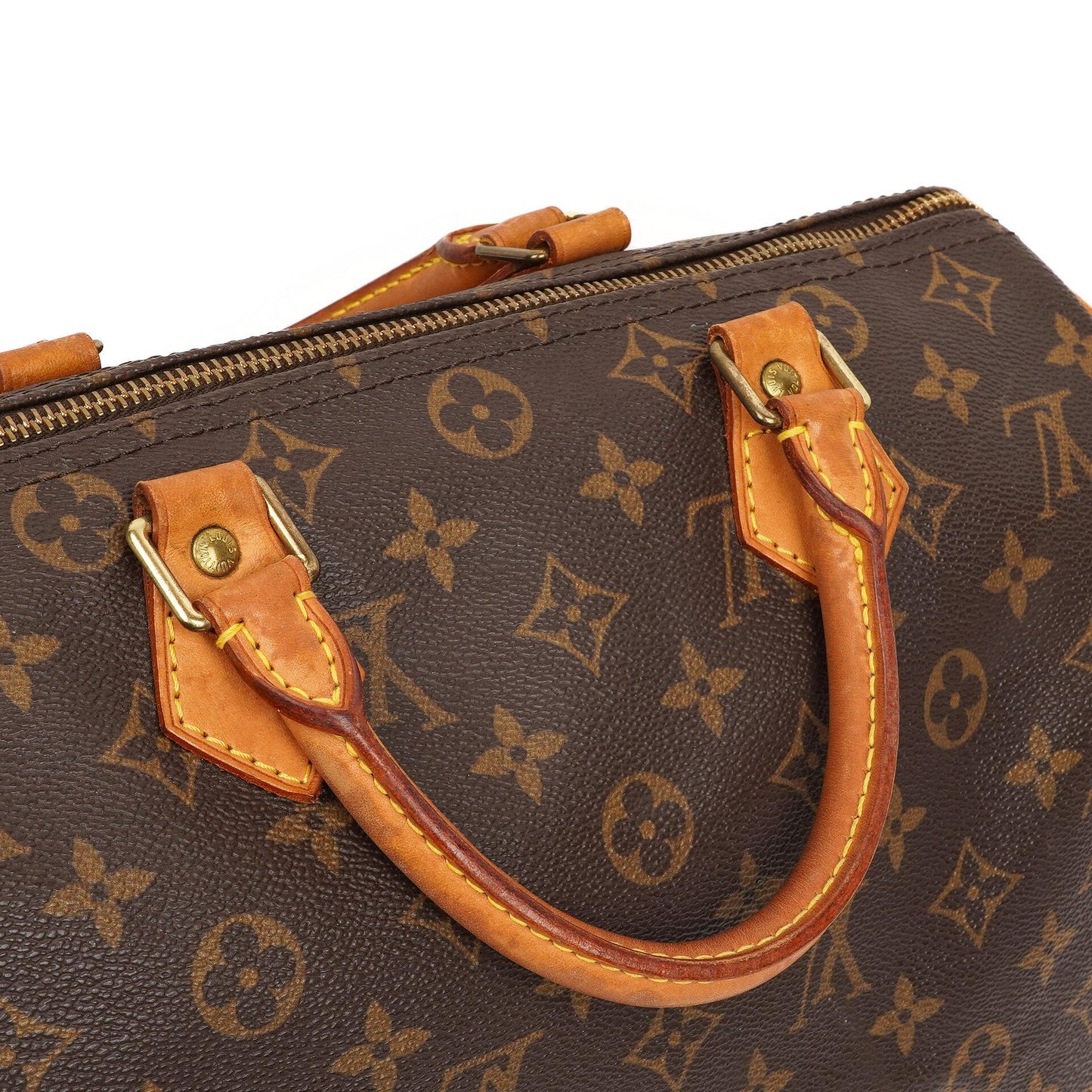 Louis Vuitton Speedy 30 Monogram Canvas Handtasche Gut