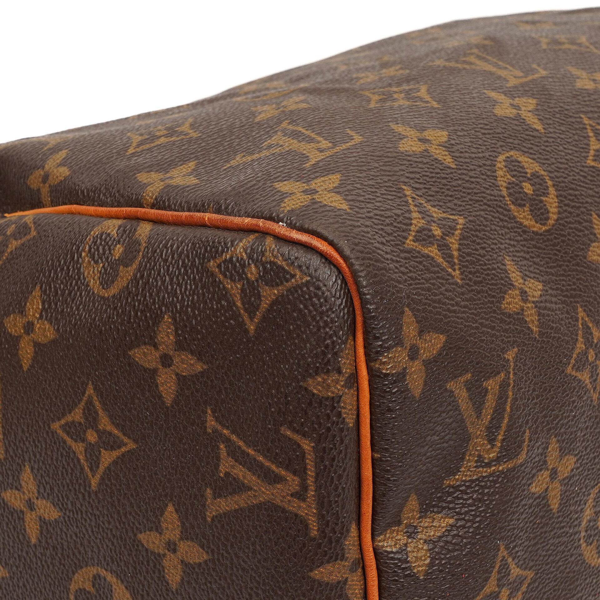 Louis Vuitton Speedy 30 Monogram Canvas Handtasche Gut