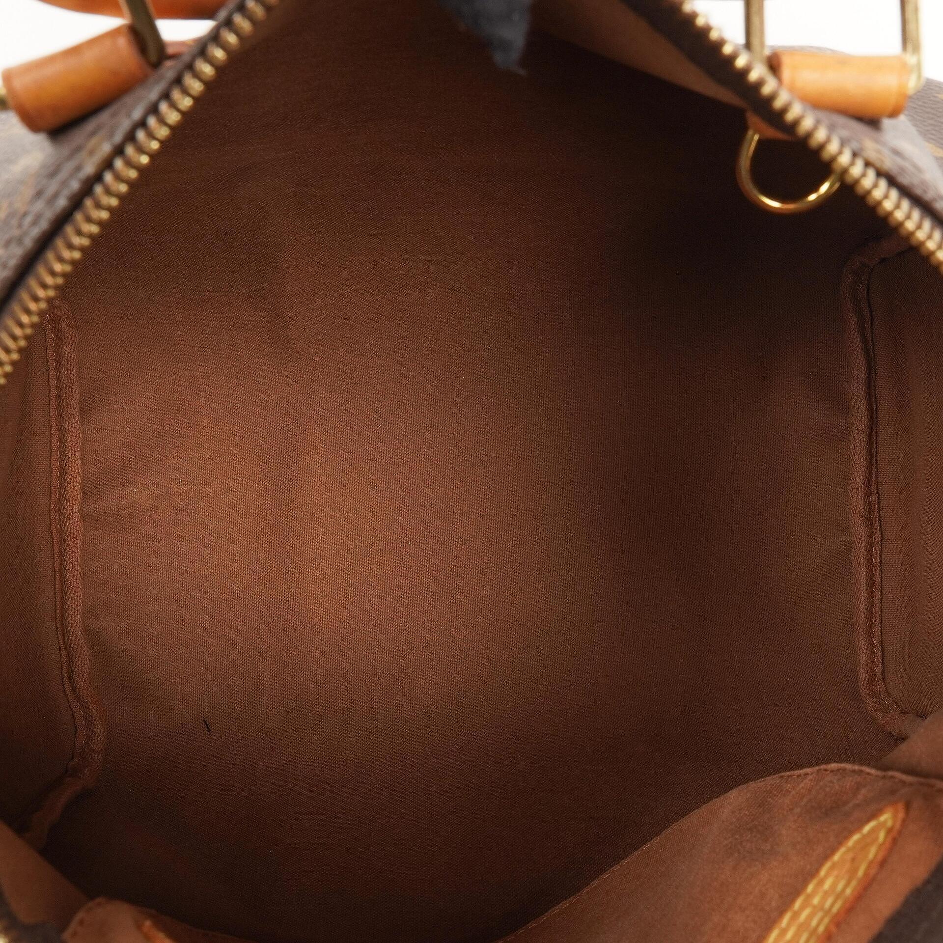 Louis Vuitton Speedy 30 Monogram Canvas Handtasche Gut