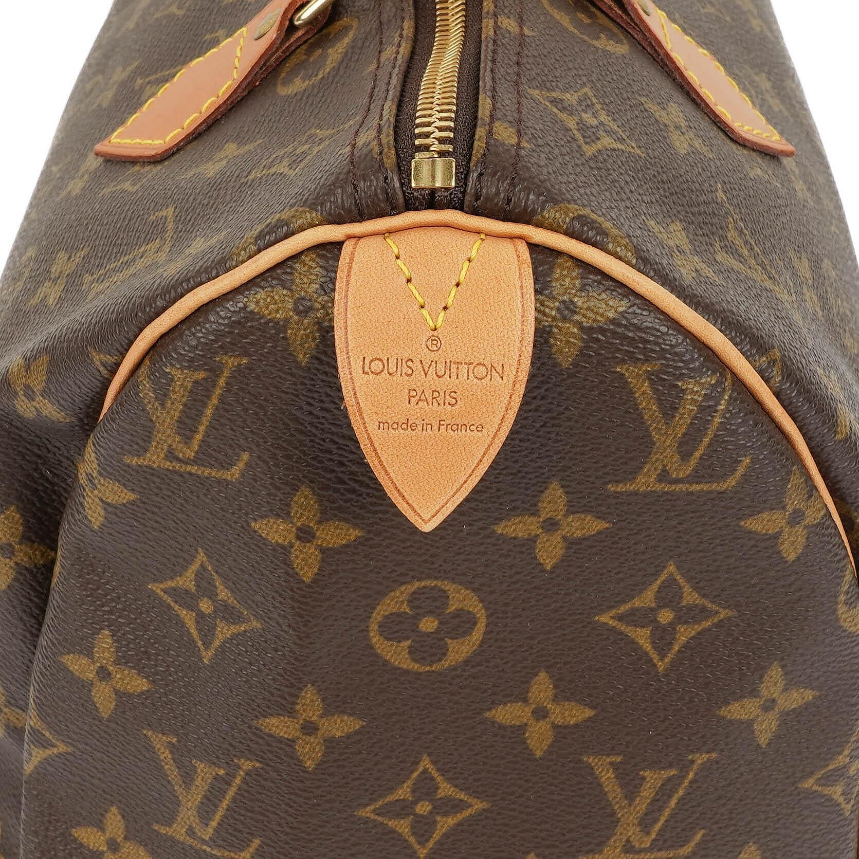 Louis Vuitton Speedy 30 Handtasche aus Monogram Canvas